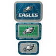 Philadelphia Eagles Nested Serving Trays, 3pk