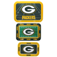 Green Bay Packers Nested Serving Trays, 3pk
