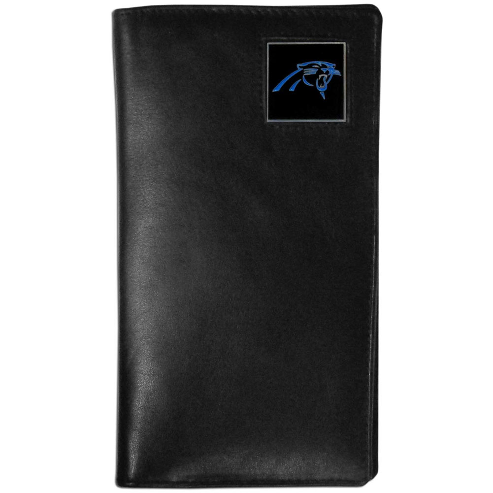 Carolina Panthers Leather Tall Wallet    