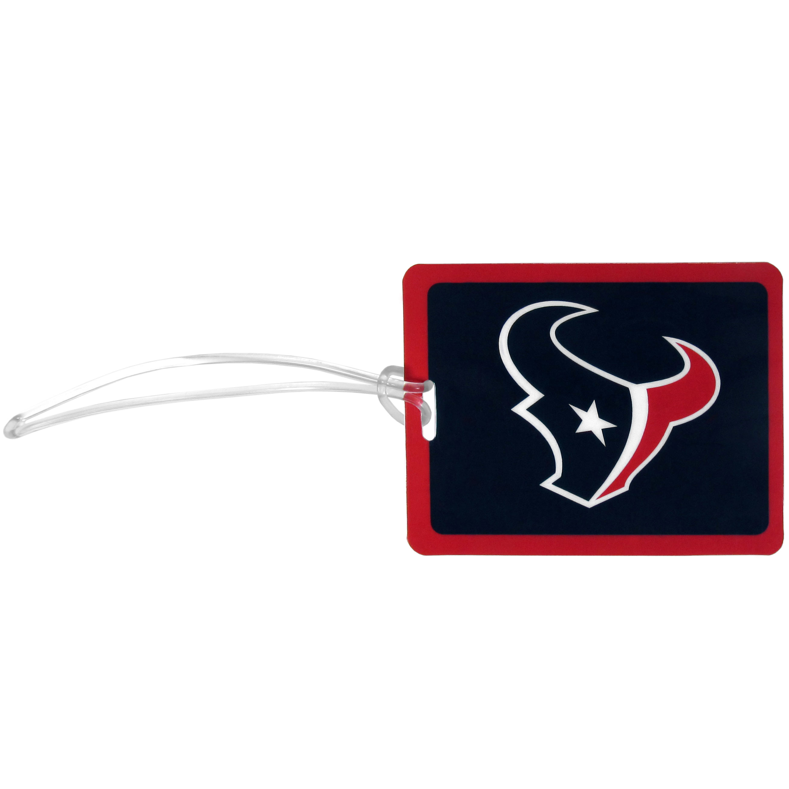 Houston Texans Vinyl Luggage Tag    