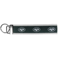 New York Jets Woven Wristlet Key Chain
