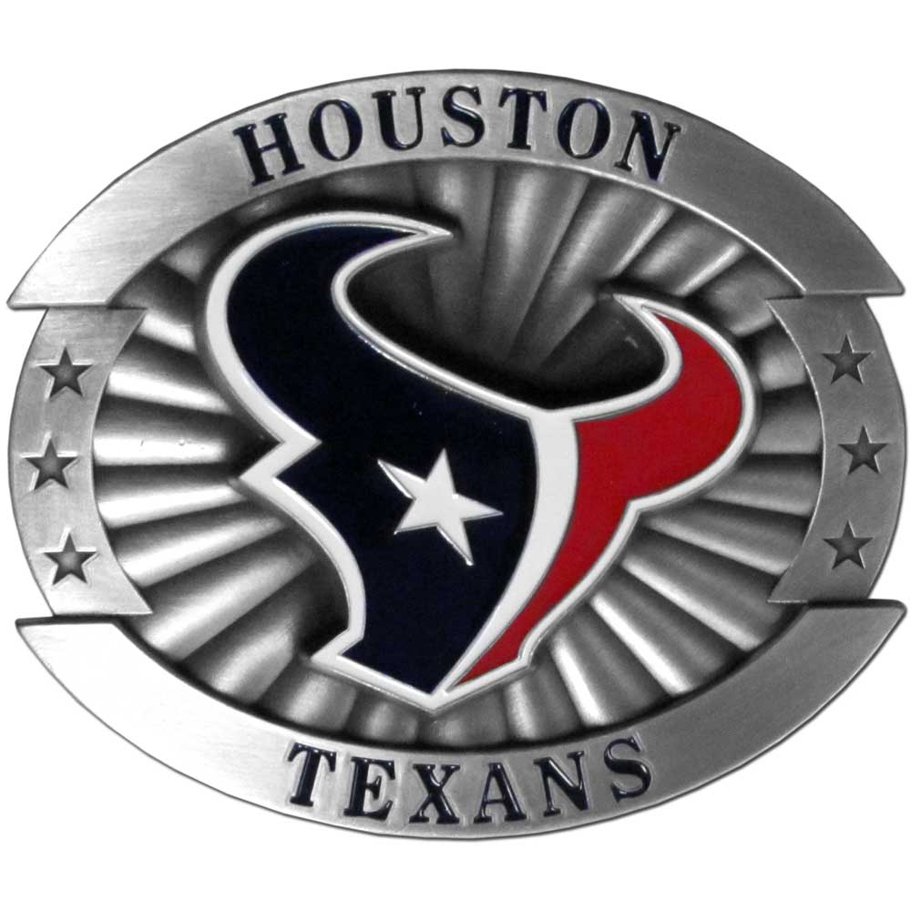 Houston Texans Oversized Belt Buckle    