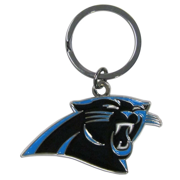 Carolina Panthers Enameled Key Chain    