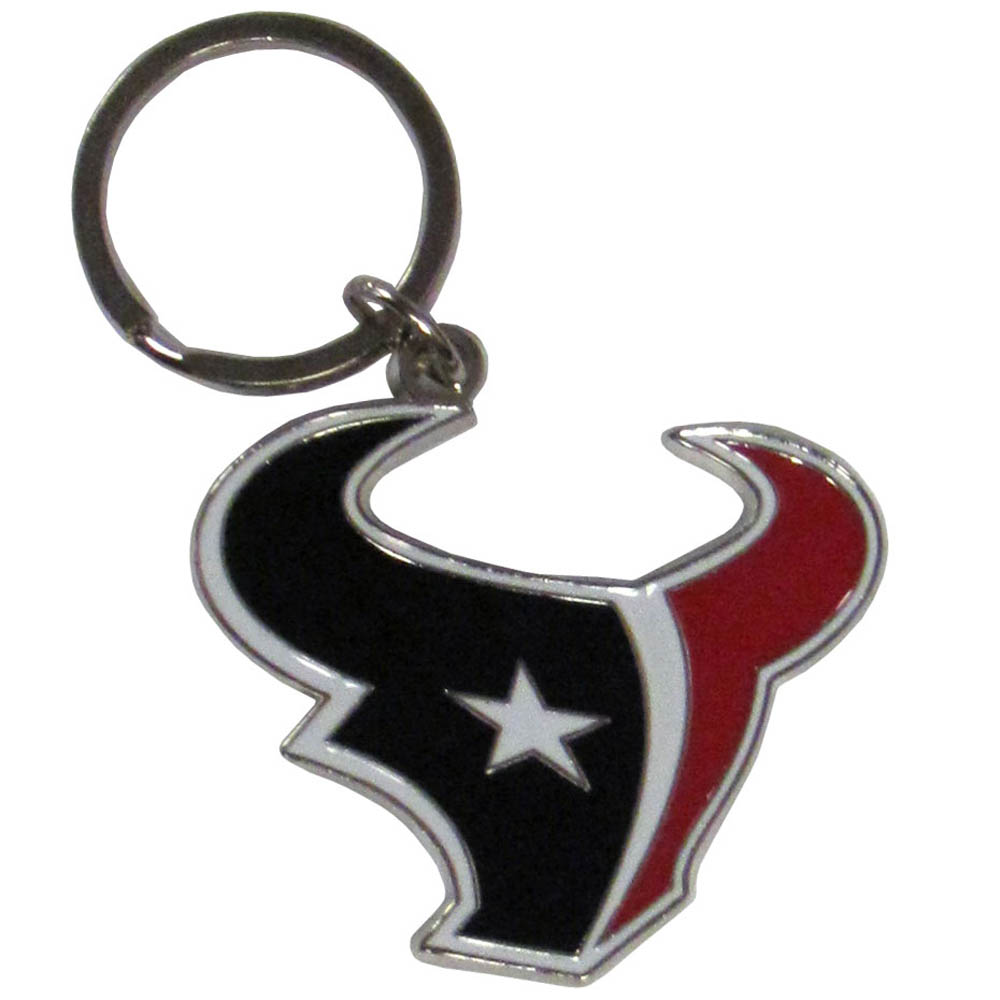 Houston Texans Enameled Key Chain    