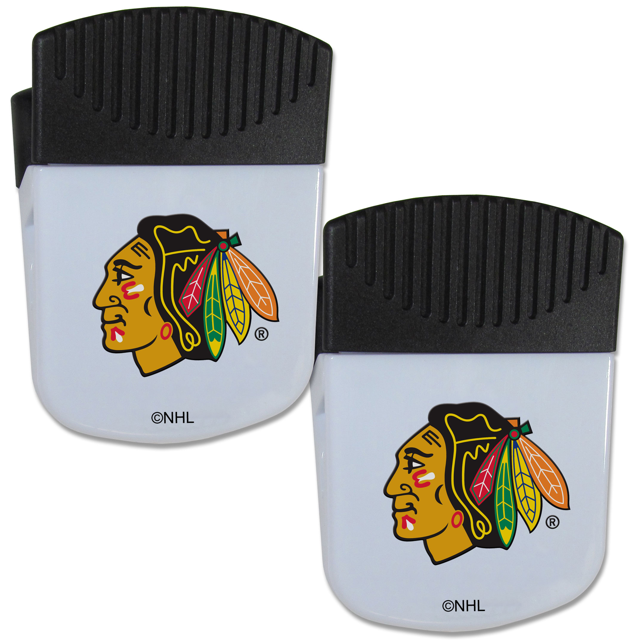 Chicago Blackhawks? Chip Clip Magnet with Bottle Opener, 2 pack    