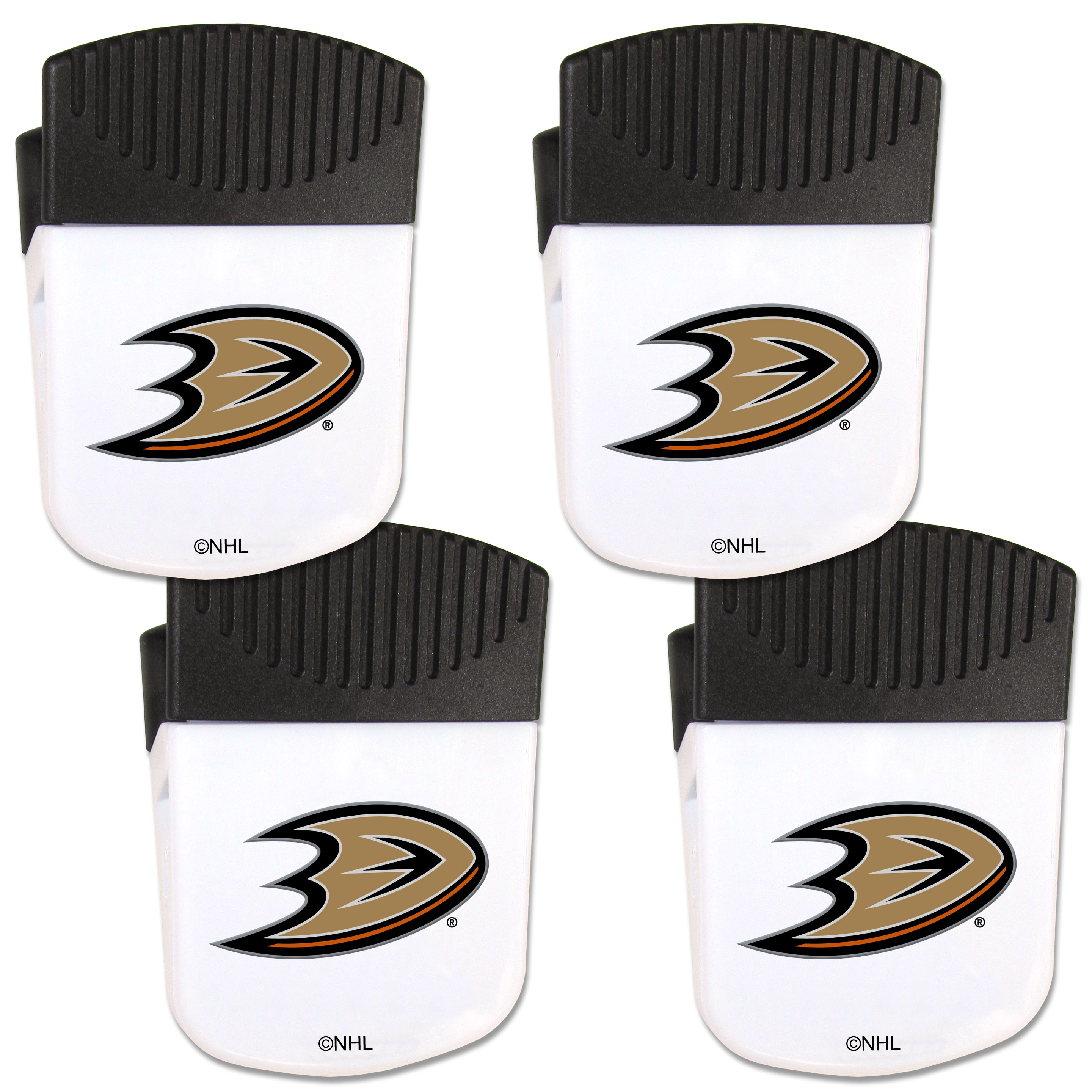 Anaheim Ducks? Chip Clip Magnet with Bottle Opener, 4 pack    