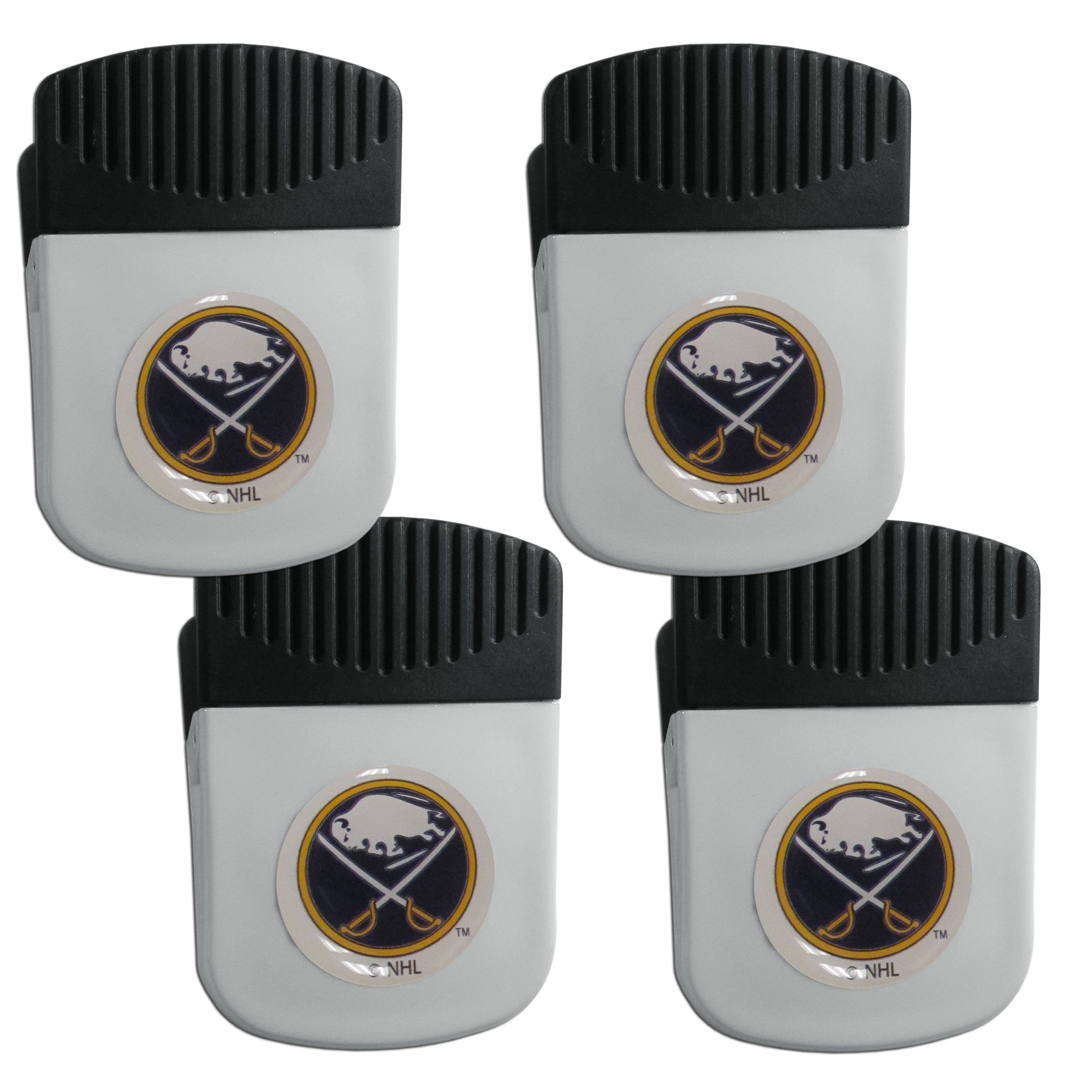 Buffalo Sabres? Clip Magnet with Bottle Opener, 4 pack    