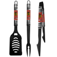 Chicago Blackhawks® 3 pc Black Tailgater BBQ Set