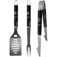 Columbus Blue Jackets® 3 pc Steel BBQ Set in Black