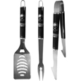 Buffalo Sabres® 3 pc Steel BBQ Set in Black