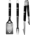 Nashville Predators® 3 pc Steel BBQ Set in Black
