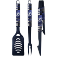 Tampa Bay Lightning® 3 pc Color BBQ Tool Set
