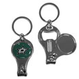 Dallas Stars™ Nail Care/Bottle Opener Key Chain