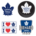 Toronto Maple Leafs® 5 pack of 4 inch Decals