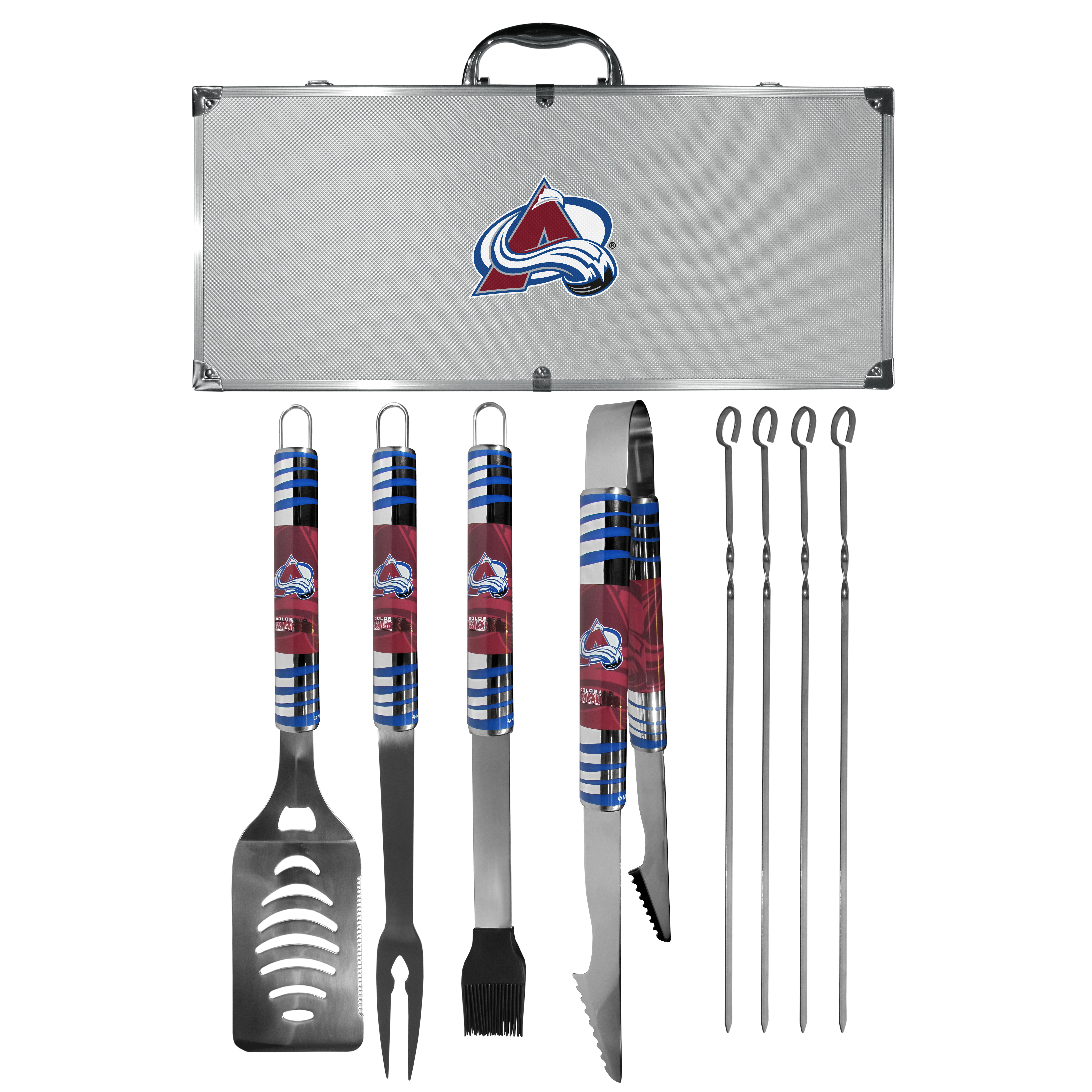 Colorado Avalanche? 8 pc Tailgater BBQ Set    