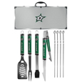 Dallas Stars™ 8 pc Logo BBQ Set