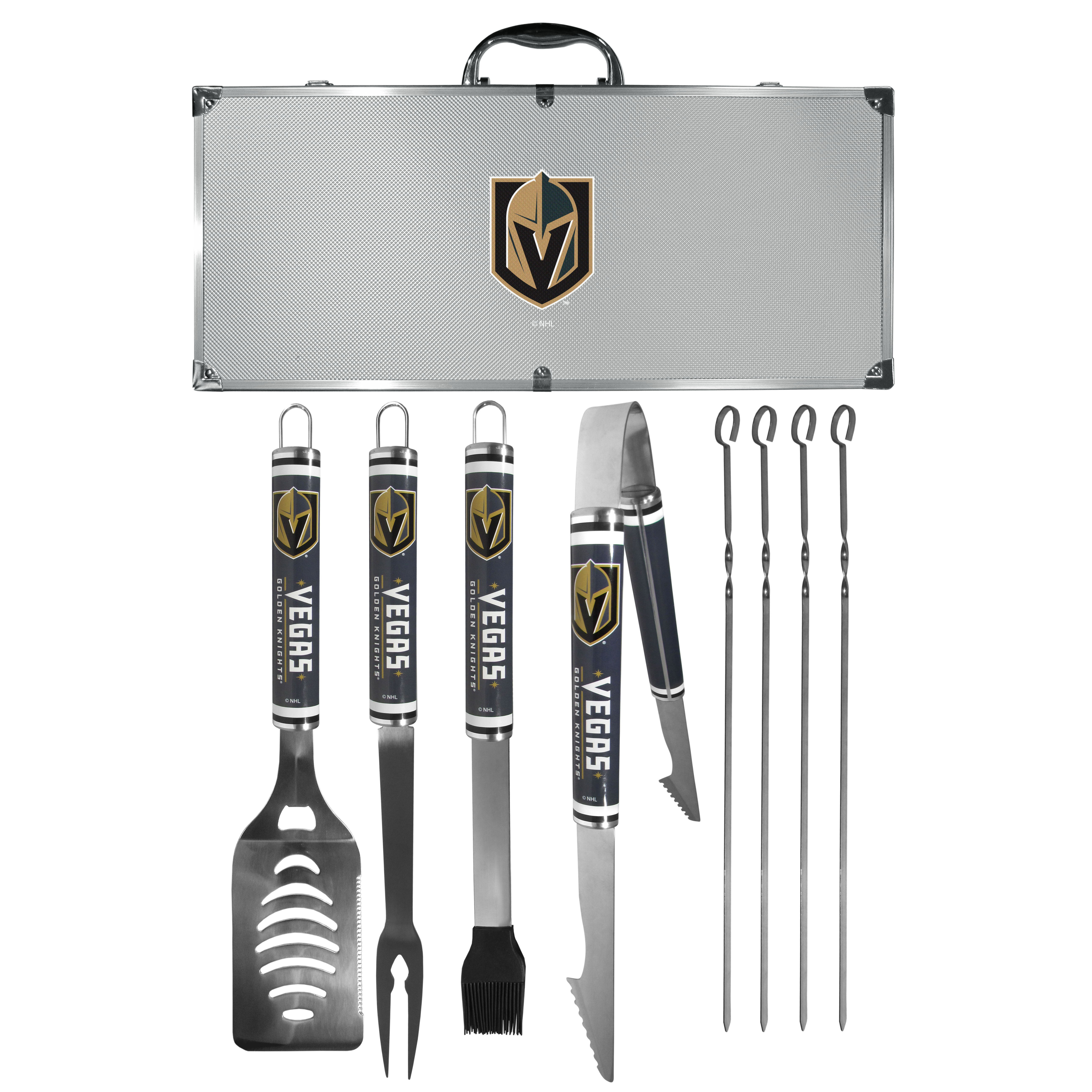 8 pc Logo BBQ Set