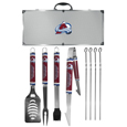 Colorado Avalanche® 8 pc Logo BBQ Set