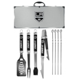 Los Angeles Kings® 8 pc Logo BBQ Set