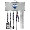 Edmonton Oilers® 8 pc Logo BBQ Set