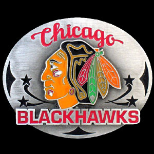 Chicago Blackhawks? Team Belt Buckle    