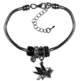 San Jose Sharks® Euro Bead Bracelet