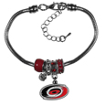 Carolina Hurricanes® Euro Bead Bracelet