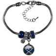 Buffalo Sabres® Euro Bead Bracelet