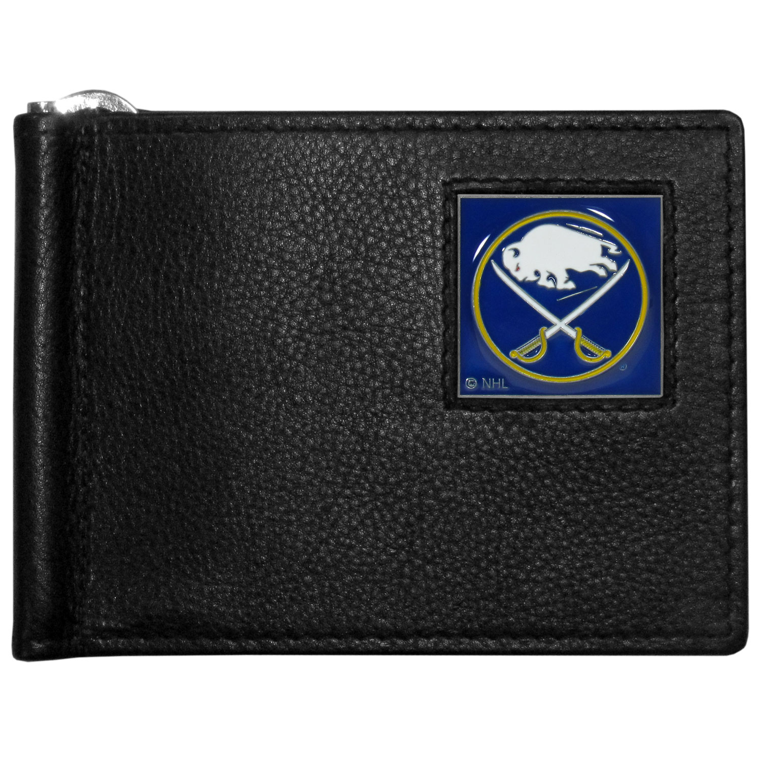 Buffalo Sabres? Leather Bill Clip Wallet    