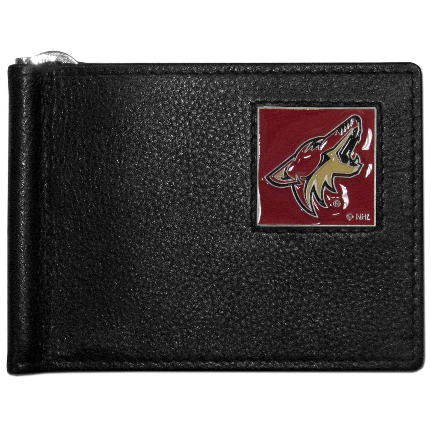 Arizona Coyotes? Leather Bill Clip Wallet    