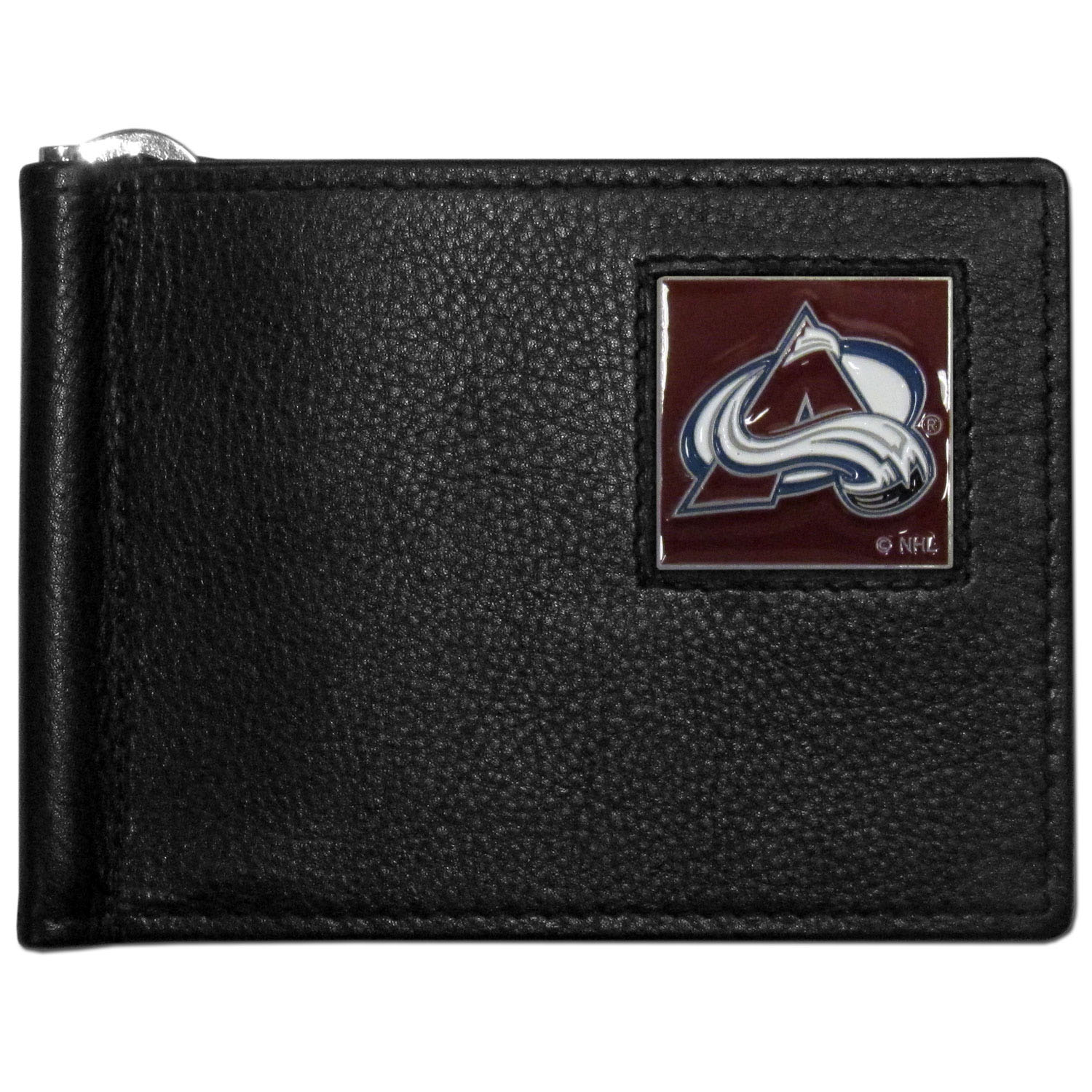 Colorado Avalanche? Leather Bill Clip Wallet    