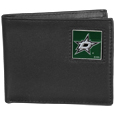 Dallas Stars™ Leather Bi-fold Wallet Packaged in Gift Box