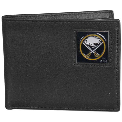 Buffalo Sabres? Leather Bi-fold Wallet    