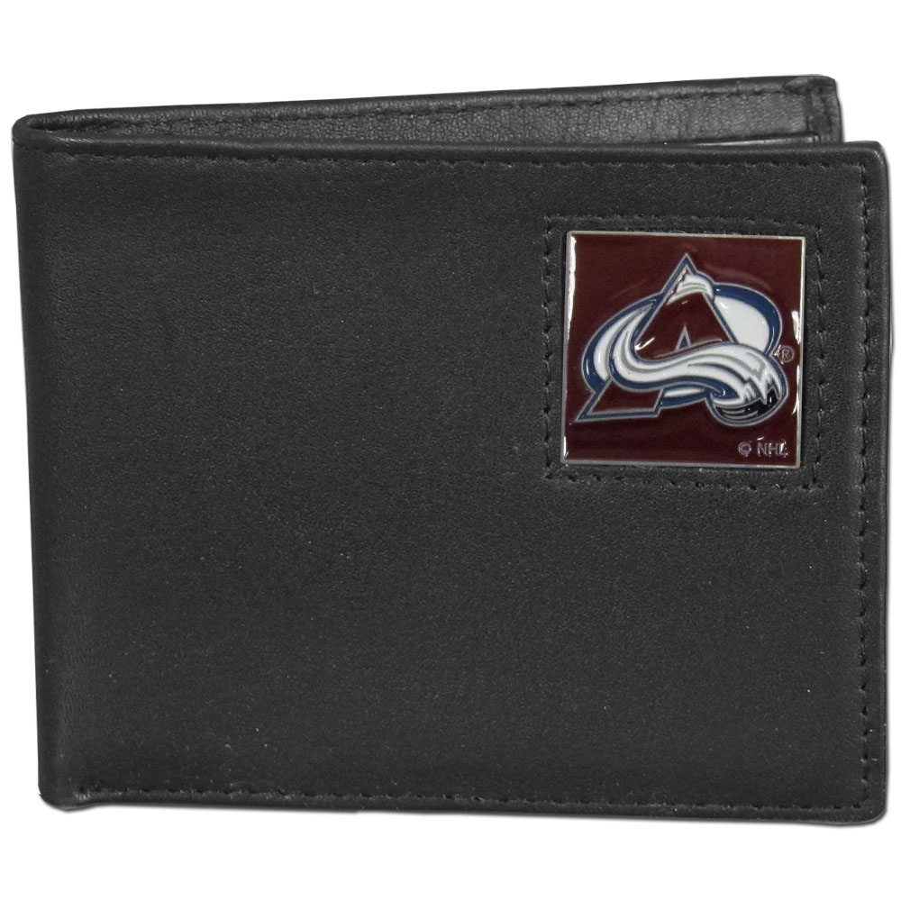 Colorado Avalanche? Leather Bi-fold Wallet    