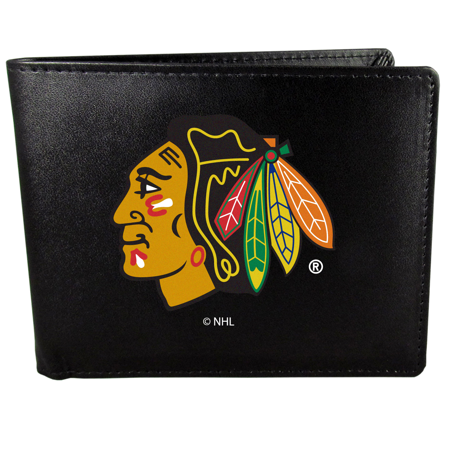 Chicago Blackhawks? Bi-fold Wallet Large Logo    