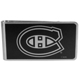 Montreal Canadiens® Black and Steel Money Clip