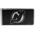 New Jersey Devils® Black and Steel Money Clip