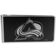 Colorado Avalanche® Black and Steel Money Clip