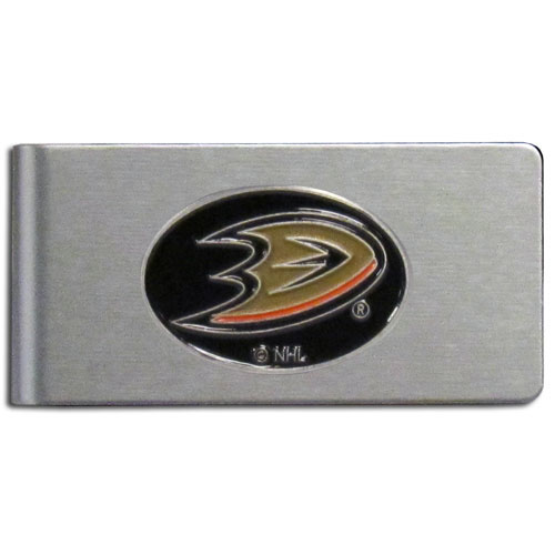 Anaheim Ducks? Brushed Metal Money Clip    