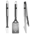 Vegas Golden Knights® 3 pc Stainless Steel BBQ Set