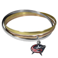Columbus Blue Jackets® Tri-color Bangle Bracelet