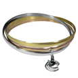 Vancouver Canucks® Tri-color Bangle Bracelet