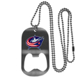 Columbus Blue Jackets® Bottle Opener Tag Necklace