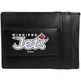 Winnipeg Jets™ Logo Leather Cash and Cardholder