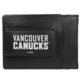 Vancouver Canucks® Logo Leather Cash and Cardholder