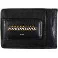 Nashville Predators® Logo Leather Cash and Cardholder