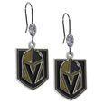 Vegas Golden Knights® Crystal Dangle Earrings