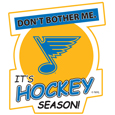St. Louis Blues® Don't Bother Me Auto Decal