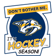 Nashville Predators® Don't Bother Me Auto Decal
