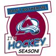 Colorado Avalanche® Don't Bother Me Auto Decal